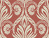 Bonaire Scarlet Red and Off-White by Seabrook Wallpaper Tortuga United States 60.75 20.87" 27" - Fabric Carolina -