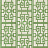 Dynasty Lattice Metallic Pearl and Emerald Green by Seabrook Wallpaper Koi United States 56.05 20.87" 20.5" - Fabric Carolina -