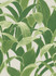 Imperial Banana Groves Metallic Pearl and Forest Green by Seabrook Wallpaper Koi United States 56.05 27.8" 20.5" - Fabric Carolina -