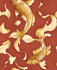 Koi Fish Metallic Gold and Crimson by Seabrook Wallpaper Koi United States 56.05 25.2" 20.5" - Fabric Carolina -