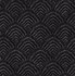 Confucius Scallop Ebony and Metallic Mocha by Seabrook Wallpaper Koi United States 56.05 20.87" 20.5" - Fabric Carolina -