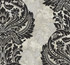 Newton Damask Black and Greige by Seabrook Wallpaper Avant Garde United States 60.75 25.2" 27" - Fabric Carolina -