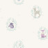 Furry Friends Blue, Gray, and Purple by Seabrook Wallpaper Playdate Adventure United States 56.05 20.87" 20.5" - Fabric Carolina -