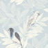Paradise Island Birds Blue Oasis and Ivory by Seabrook Wallpaper Boho Rhapsody United States 56.05 20.87" 20.5" - Fabric Carolina -