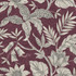 Rainforest Leaves Cranberry and Stone by Seabrook Wallpaper Boho Rhapsody United States 60.75 25.2" 27" - Fabric Carolina -