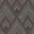 Panama Boho Diamonds Cranberry and Brushed Ebony by Seabrook Wallpaper Boho Rhapsody United States 56.05 10.43" 20.5" - Fabric Carolina -