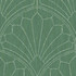 Scallop Medallion Jade and Ivory by Seabrook Wallpaper Boho Rhapsody United States 56.05 23.62" 20.5" - Fabric Carolina -