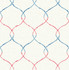Shibori Lattice Royal Blue, Ruby, & Metallic Pearl by Seabrook Wallpaper L'Atelier de Paris United States 56.05 20.87" 20.5" - Fabric Carolina -