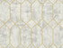 Geo Faux Silver Birch and Metallic Gold by Seabrook Wallpaper Living with Art United States 60.53 20.87" 27" - Fabric Carolina -