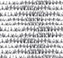 Brush Marks Black and White by Seabrook Wallpaper Living with Art United States 60.53 25.2" 27" - Fabric Carolina -
