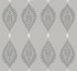 Mirasol Palm Frond Cove Gray by Seabrook Wallpaper Luxe Retreat United States 60.53 25.2" 27" - Fabric Carolina -