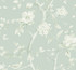 Southport Floral Trail Sea Glass and Ivory by Seabrook Wallpaper Luxe Retreat United States 60.53 25.2" 27" - Fabric Carolina -