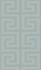 Greek Key Metallic Sea Green by Seabrook Wallpaper Essential Textures Netherlands 56.05 9" 20.5" - Fabric Carolina -