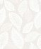 Tossed Leaves Cool Linen by Seabrook Wallpaper White Heron Netherlands 57.5 25.2" 20.9" - Fabric Carolina -
