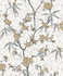 Blossom Cork Gold Chip by Seabrook Wallpaper White Heron United States 68 20.6" 34" - Fabric Carolina -