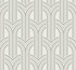 Broadway Arches Chrome by Seabrook Wallpaper Deco 2 United States 60.75 12.6" 27" - Fabric Carolina -