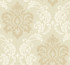 Deco Damask Linen by Seabrook Wallpaper Deco 2 United States 60.75 25.2" 27" - Fabric Carolina -