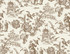 Colette Chinoiserie Hickory Smoke by Seabrook Wallpaper French Country United States 60.75 20.87" 27" - Fabric Carolina -
