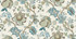 Bernadette Linen Fabric Hickory Smoke & Blue Bell by Seabrook Wallpaper French Country United States 13.5 27" 3" - Fabric Carolina -