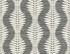 Carina Leaf Ogee Charcoal by Seabrook Wallpaper Coastal Haven United States 60.75 10.5" 27" - Fabric Carolina -