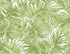 Cordelia Tossed Palms Spring Green by Seabrook Wallpaper Coastal Haven United States 60.75 20.87" 27" - Fabric Carolina -