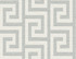 Luna Retreat Greek Key Pewter by Seabrook Wallpaper Coastal Haven United States 60.75 5.2" 27" - Fabric Carolina -