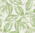 Beckett Sketched Leaves Apple Green by Seabrook Wallpaper Summer House United States 60.75 25.2" 27" - Fabric Carolina -