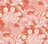 Suvi Palm Grove Coral Glow by Seabrook Wallpaper Summer House United States 60.75 25.2" 27" - Fabric Carolina -