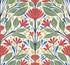 Carmela Folk Floral Primaries by Seabrook Wallpaper Summer House United States 60.75 25.2" 27" - Fabric Carolina -