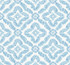 Talia Botanical Medallion Breezy Blue by Seabrook Wallpaper Summer House United States 60.75 12.6" 27" - Fabric Carolina -