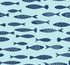 Bay Fish Bahama by Seabrook Wallpaper Summer House United States 60.75 25.2" 27" - Fabric Carolina -