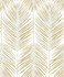 Marina Palm Silver & Gold by Seabrook Wallpaper Etten Studios Online Netherlands 57.5 25.2" 20.9" - Fabric Carolina -