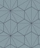 Hedron Geometric Pastel Blue & Midnight by Seabrook Wallpaper Etten Studios Online Netherlands 57.5 12.6" 20.9" - Fabric Carolina -