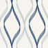 Wave Ogee Celtic Blue & Dewdrop by Seabrook Wallpaper Etten Studios Online Netherlands 57.5 18" 20.9" - Fabric Carolina -