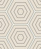 Hex Topography Lunar Rock & Argos Grey by Seabrook Wallpaper Etten Studios Online Netherlands 57.5 12.6" 20.9" - Fabric Carolina -