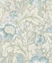 Acanthus Garden Powder Blue & Green Mist by Seabrook Wallpaper Legacy Prints Netherlands 57.5 25.2" 20.9" - Fabric Carolina -
