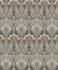 Dragonfly Damask Bronze & Smoke by Seabrook Wallpaper Legacy Prints Netherlands 57.5 12" 20.9" - Fabric Carolina -