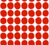 Pienet Kivet Scarlet and Eggshell by Seabrook Wallpaper Marimekko Vol. 5 Italy 75.5 8.4" 27.5" - Fabric Carolina -