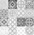 Tilework Greystone by Seabrook Wallpaper Stacy Garcia Peel and Stick United States 30.75 20.87" 20.5" - Fabric Carolina -