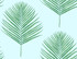 Maui Palm Celeste & Jade by Seabrook Wallpaper Lillian August Peel and Stick United States 40.5 20.87" 27" - Fabric Carolina -