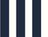 Designer Stripe Midnight Blue & White by Seabrook Wallpaper Lillian August Peel and Stick United States 40.5 0" 27" - Fabric Carolina -