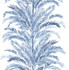 Keana Palm Coastal Blue by Seabrook Wallpaper Lillian August Peel and Stick United States 30.75 20.87" 20.5" - Fabric Carolina -