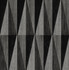 Pieced Diamonds Charcoal by Seabrook Wallpaper Harry & Grace Peel and Stick United States 30.75 20.87" 20.5" - Fabric Carolina -