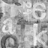 Graphic Letters Ash by Seabrook Wallpaper Harry & Grace Peel and Stick United States 40.5 27" 27" - Fabric Carolina -