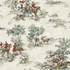 Horse Race Bluestone & Garnet by Seabrook Wallpaper Harry & Grace Peel and Stick United States 30.75 20.87" 20.5" - Fabric Carolina -