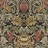 Acanthus Floral Cameo Espresso by Seabrook Wallpaper Harry & Grace Peel and Stick United States 30.75 20.87" 20.5" - Fabric Carolina -
