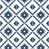 Southwest Tile Navy Blue by Seabrook Wallpaper NextWall Peel & Stick United States 30.75 6.95" 20.5" - Fabric Carolina -