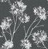 One O'Clocks Charcoal by Seabrook Wallpaper NextWall Peel & Stick United States 30.75 20.87" 20.5" - Fabric Carolina -