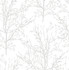 Tree Branches Pearl Gray by Seabrook Wallpaper NextWall Peel & Stick United States 30.75 20.87" 20.5" - Fabric Carolina -