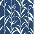 Bamboo Leaves Navy Blue by Seabrook Wallpaper NextWall Peel & Stick United States 30.75 20.87" 20.5" - Fabric Carolina -